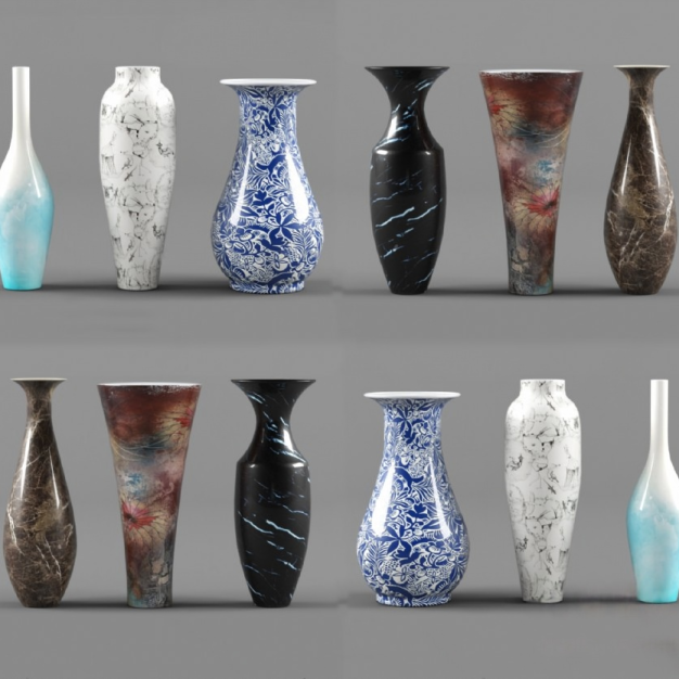 瓷器 花瓶3D模型